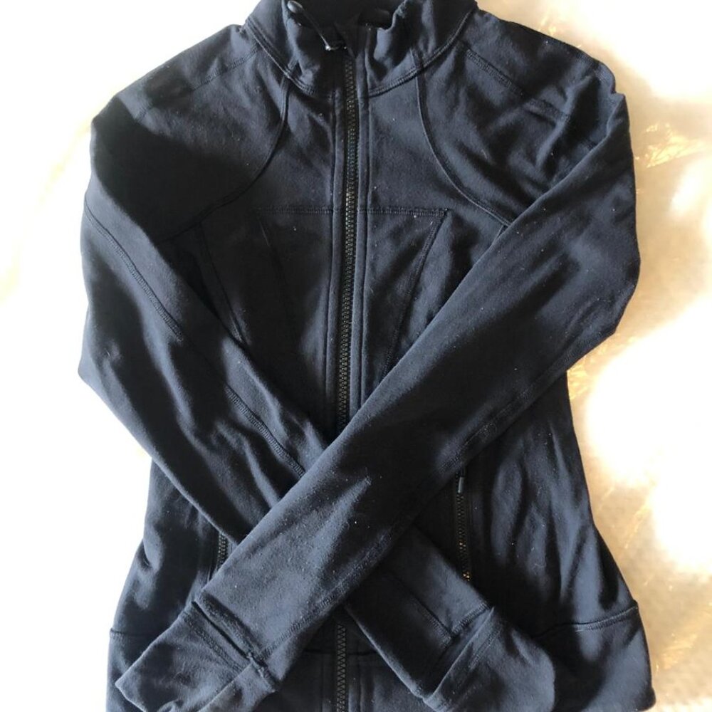 Invivva Zip Black  Figure Skating Longsleeve Finger-cut Jacket